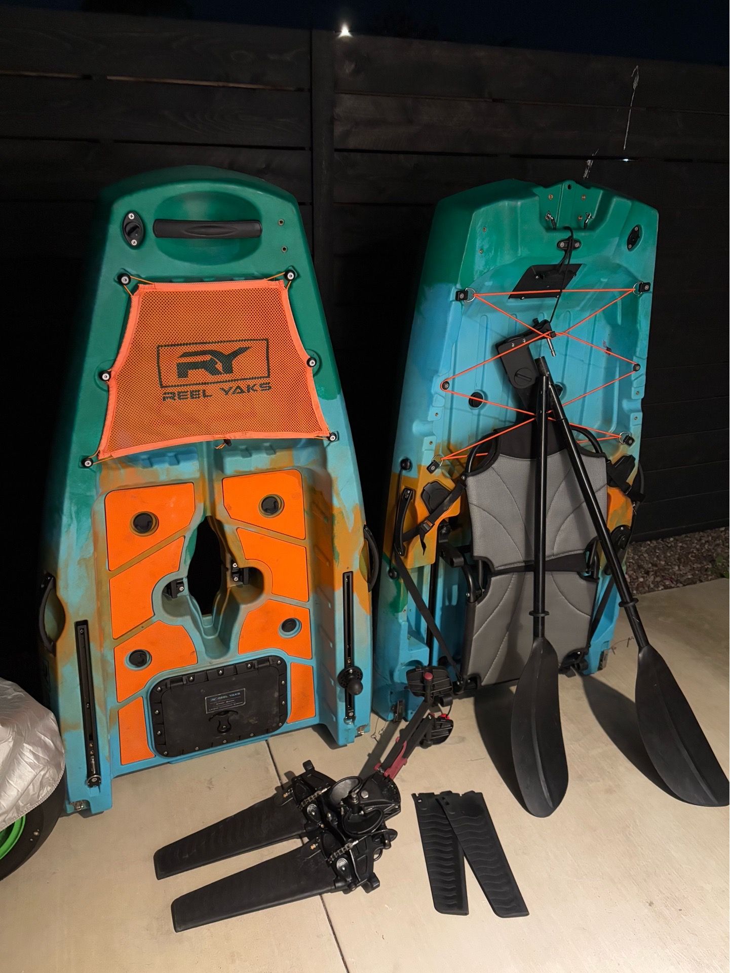 Reel Yak Radar 10ft Modular Kayak with Fin Drive for Sale in Costa Mesa ...