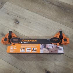 Jorgensen 4 Pack 6" Spreader/Bar Clamp Set One-Hand Light Duty E-Z Hold Clamp