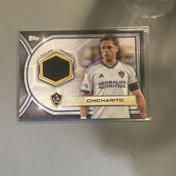Chicharito mls relic card