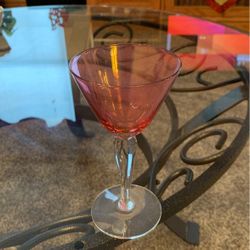 Vintage 1940s Martini Glass.
