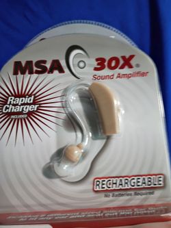 Over the ear sound amplifier