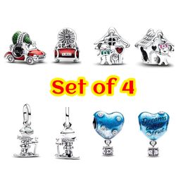 PANDORA/Pandora Style Charms JULY CLEARANCE OFFER Set of 4