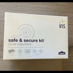 IRIS SAFE AND SECURE KIT KIT651 HOME MANAGMENT Home Or Business Alarm System