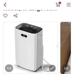 5000 Sq.Ft Dehumidifier for Basement with Drain Hose, 80 Pint Dehumidifiers for Home with Large 6.5L Water Tank,24H Timer,Child Lock,Defrost,Silent,4 