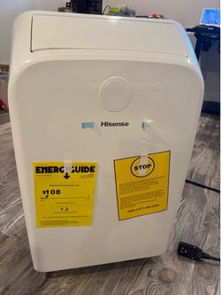Hisense 8000 BTU portable AC unit