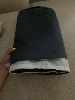 Brand New Navy King Bed Skirt