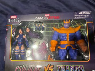 Marvel legends gamerverse thanos/psylocke 2 pack