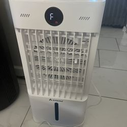 Swamp Cooler, 3-IN-1 Evaporative Air Cooler with Display , Windowless Portable Air Conditioners with Ice Cooling, 12H Timer, 6 Speeds, 60° Osc