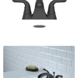 Matte Black Bathroom Faucet