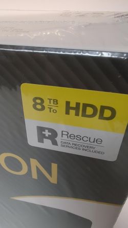 External Seagate 8TB HDD. Never used. Still sealed in box.