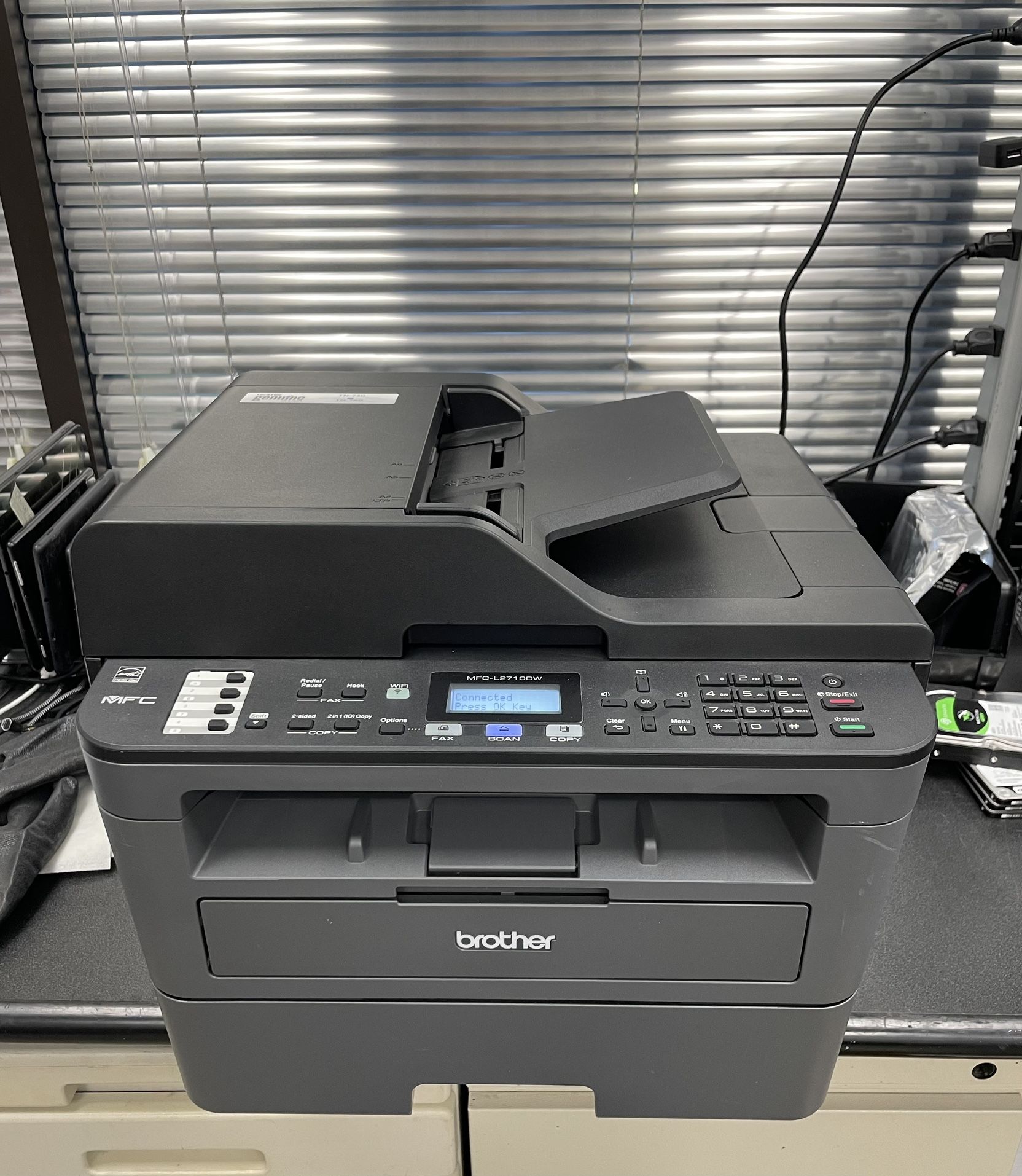 Brother MFC-L2710DW Wireless Monochrome Duplex Laser Printer
