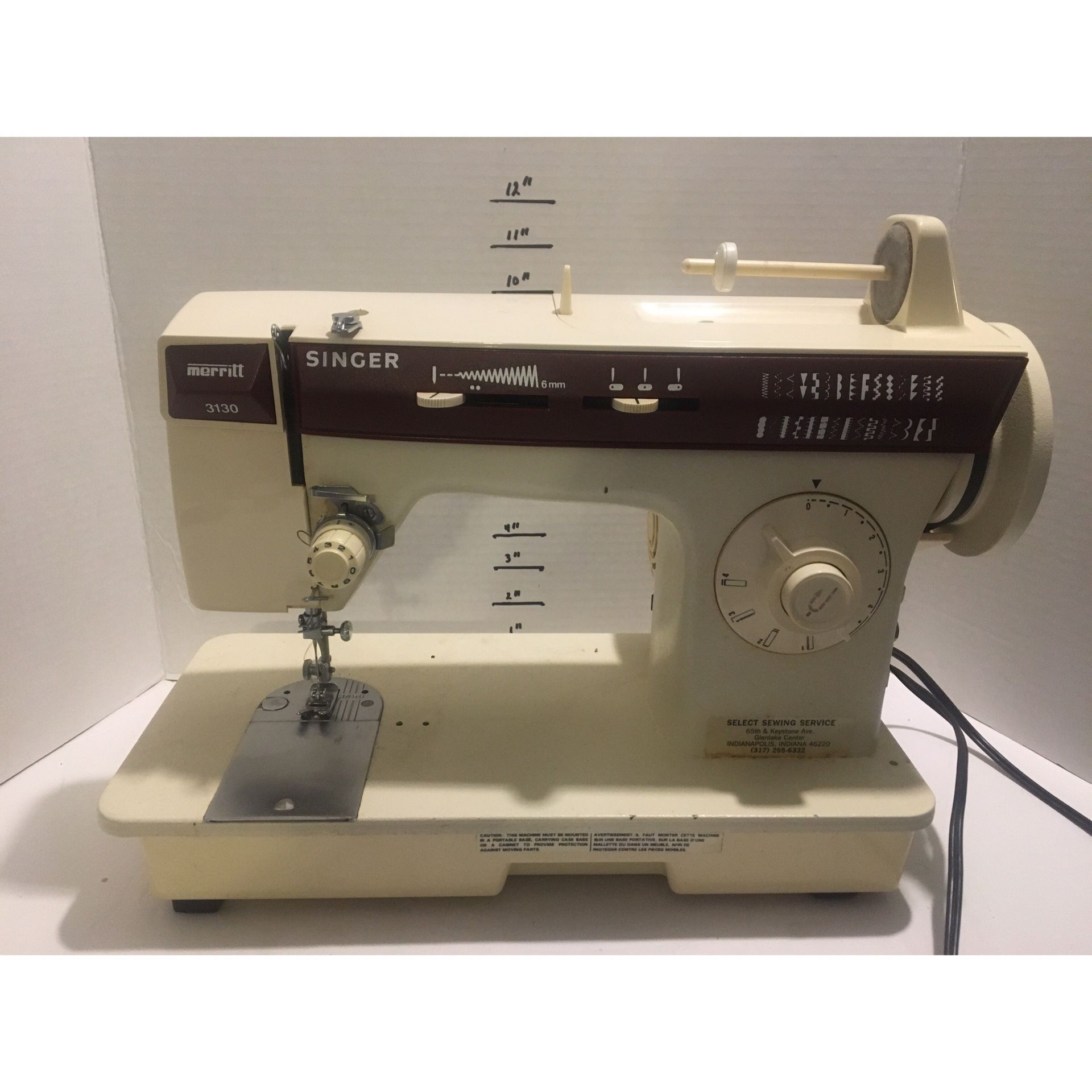 Vintage Singer Merritt 3130 Sewing Machine