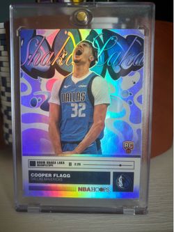 2025-26 Topps NBA Hoops Cooper Flagg Boom Shaka Laka Case Hit SSP Rookie