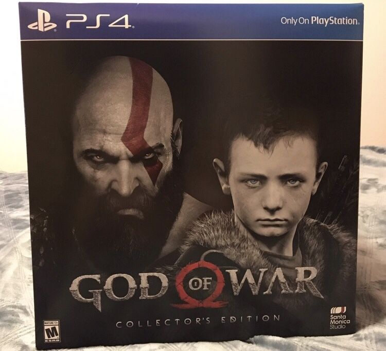 PS4 GOD of WAR COLLECTORS EDITION (new-opened)