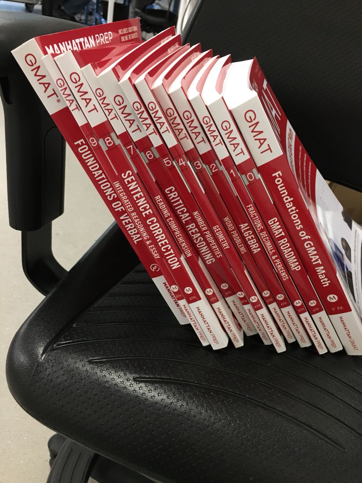 GMAT prep all books - $25 (best value)