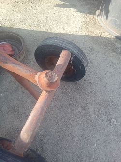 Trailer Dolly Needs New Ball Welded On It