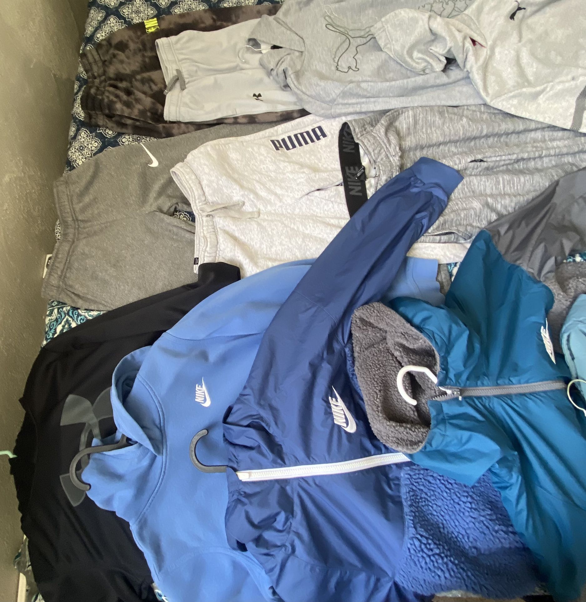 Nike And Puma Youth Clothing