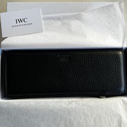 IWC calf Skin Leather 3 Watch Case