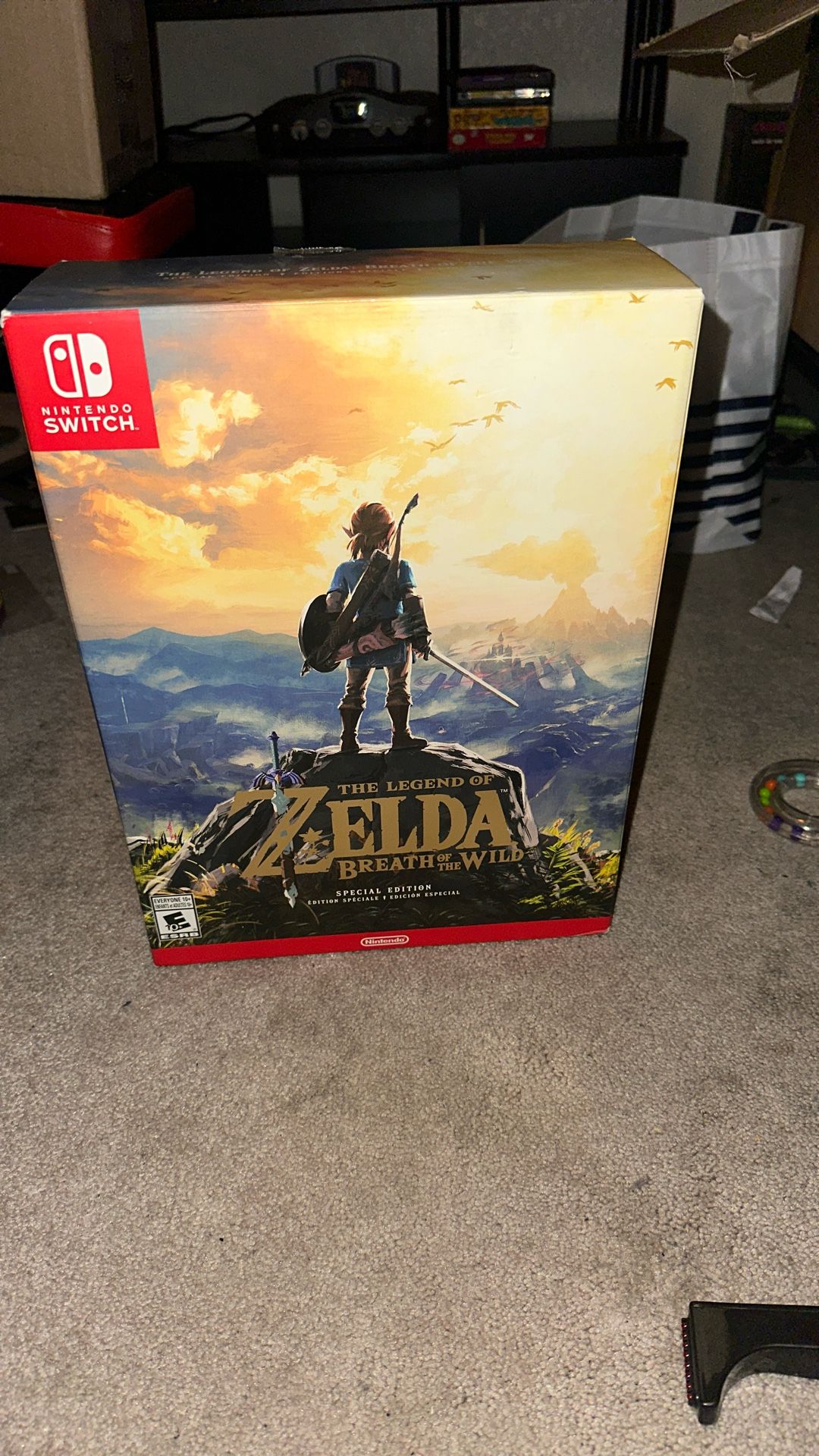 Nintendo Switch Zelda Breath Of The Wild Special Edition