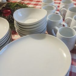White Dishes