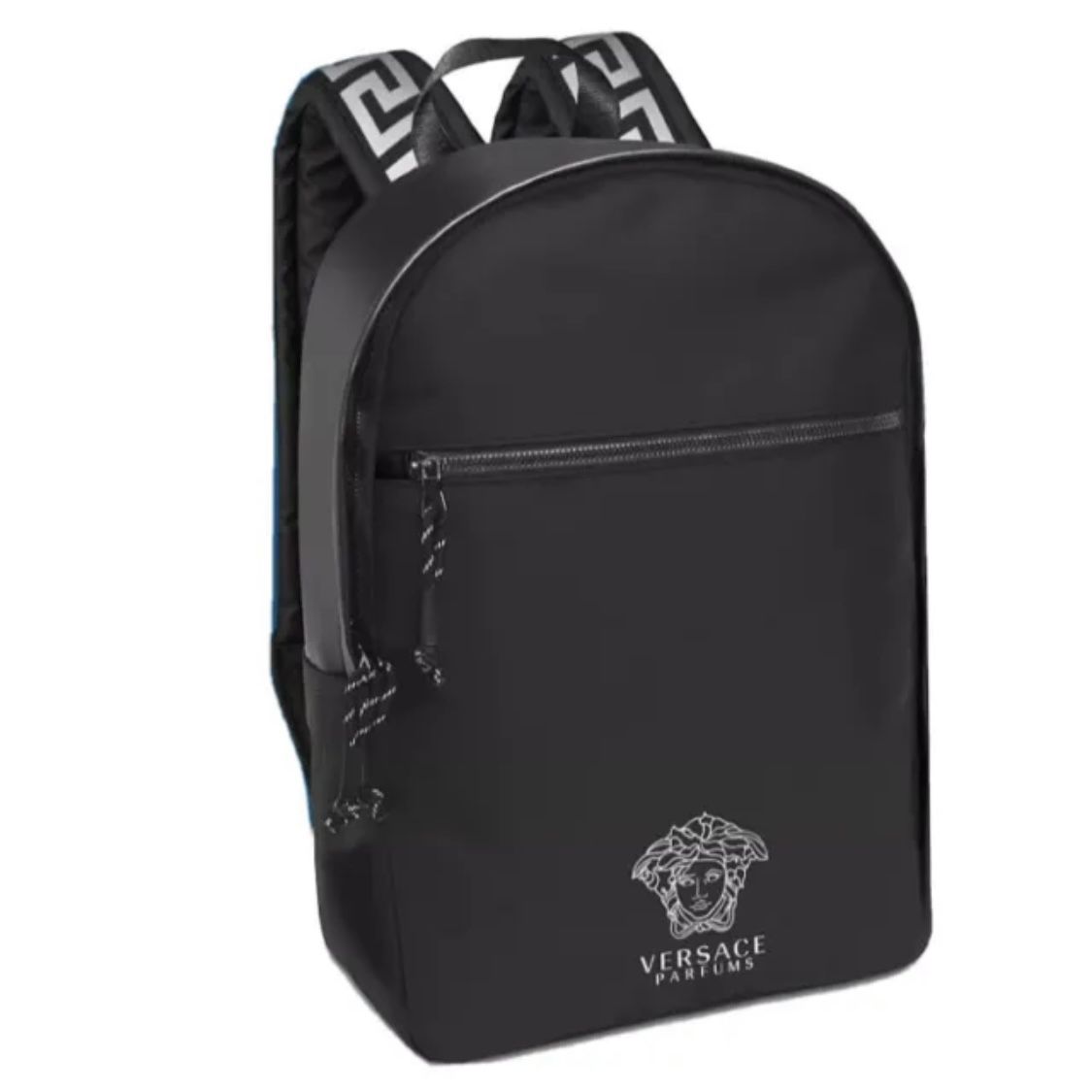 VERSACE PARFUMS Medusa Logo Black Sport Summer Backpack RUCKSACK LIMITED Travel