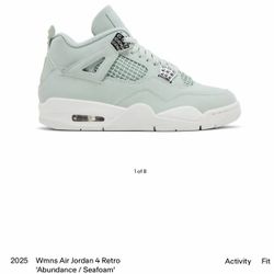Air Jordan 4 Retro Abundance 11.5 Womans