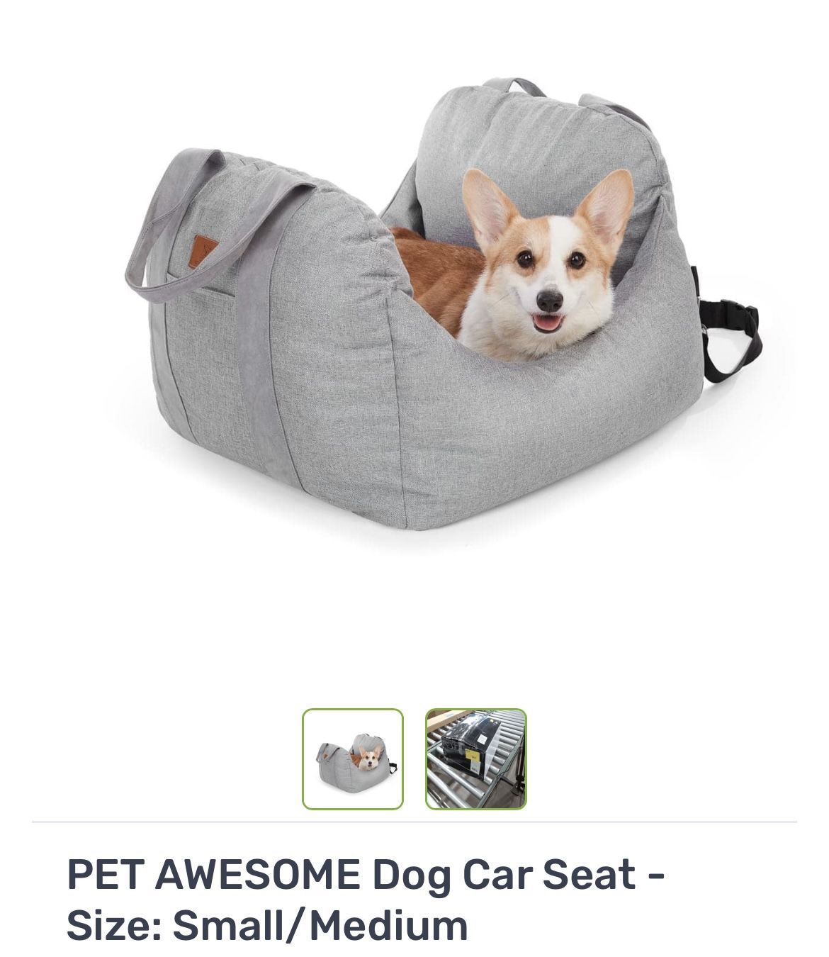 Pet. Awesome Dog Car Seat Small /Medium brand new