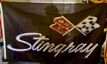 Corvette Stingray Black Banner