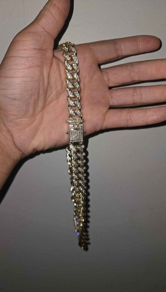Gold Plated Cuban