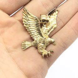 Gold Pendant Eagle 10K New