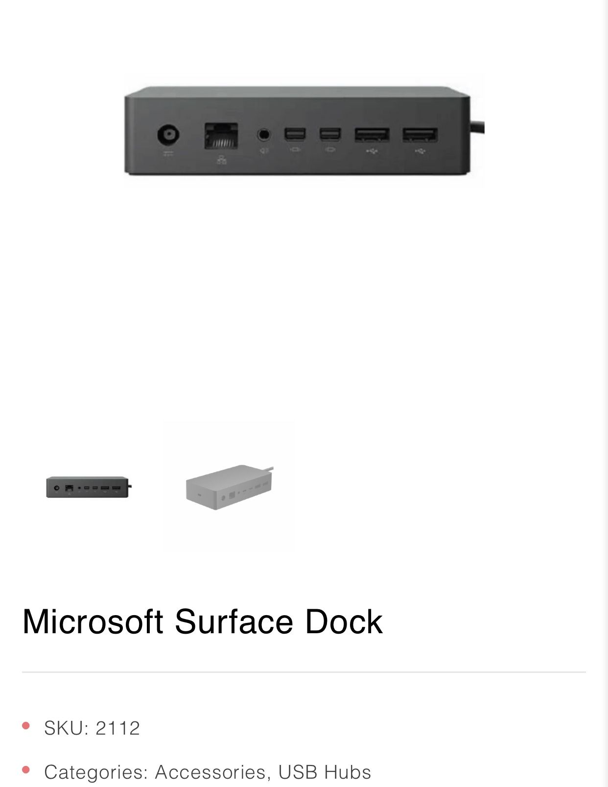 Microsoft Surface Dock