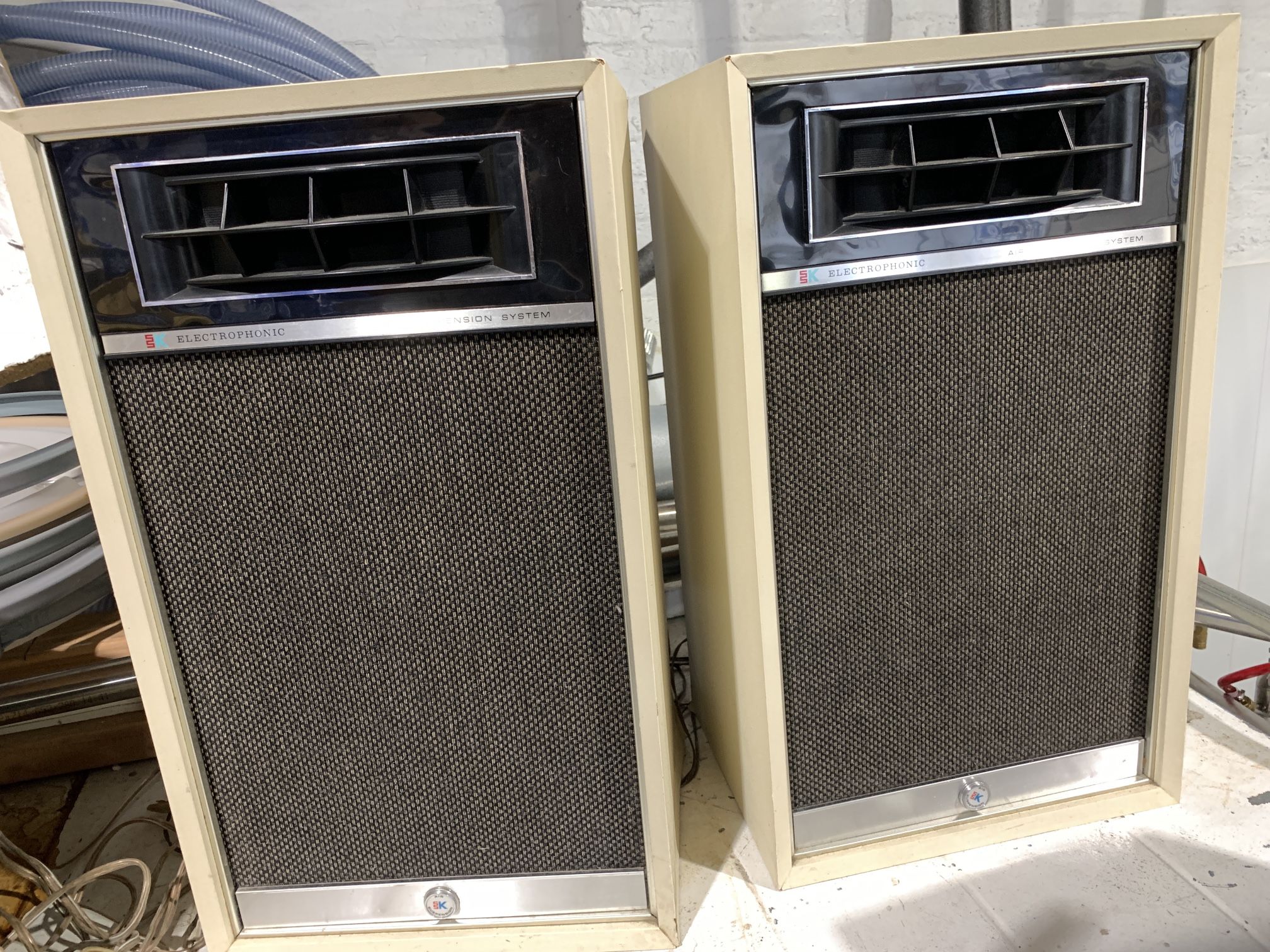 Antique Audio - Electrophonic Air Suspension System Speakers