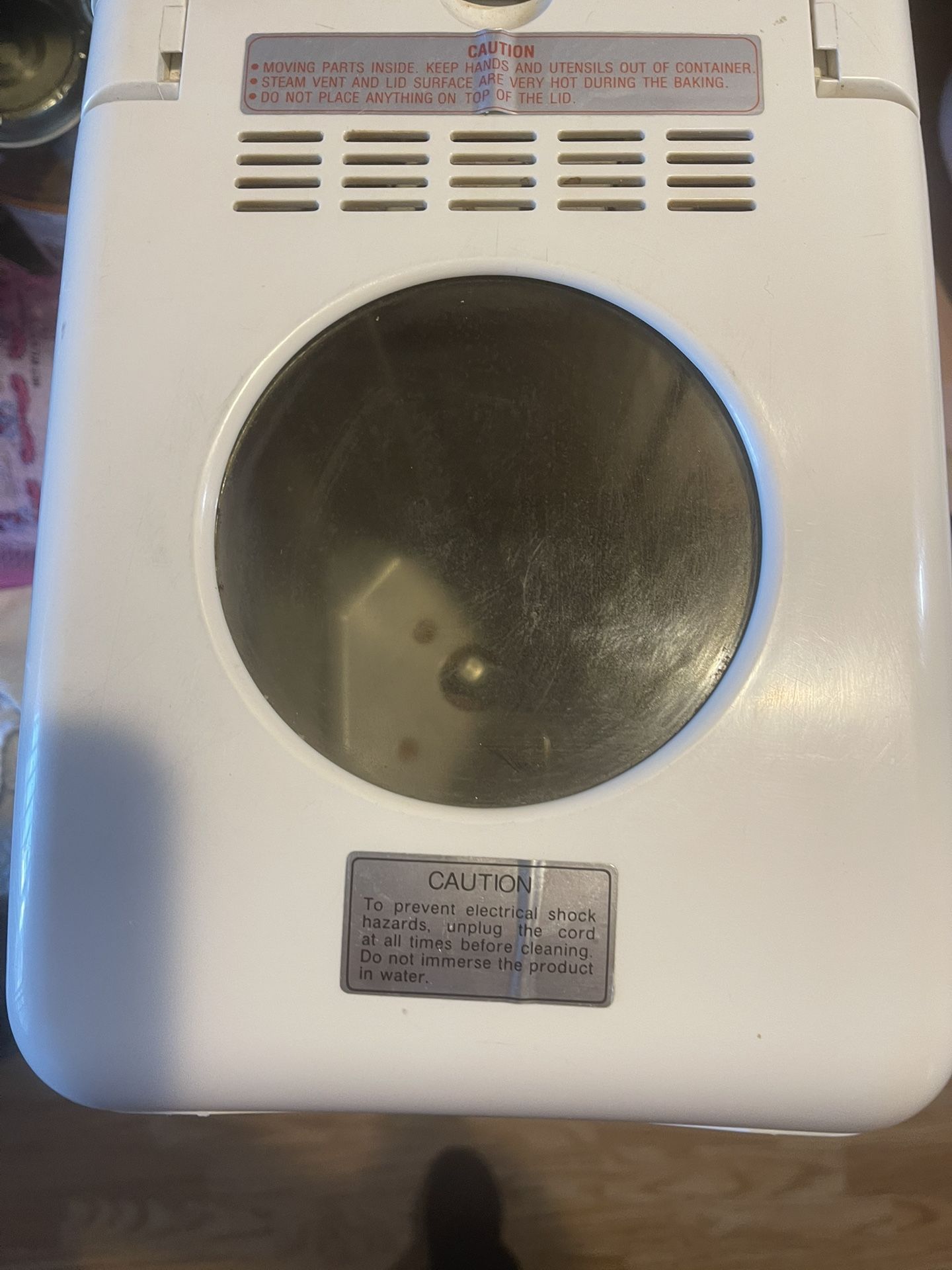 Zojirushi Bread Machine.