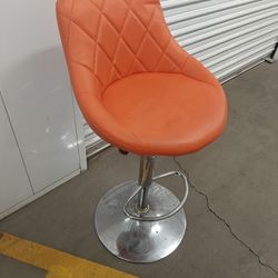 (2) Adjustable High Bar Stool Chairs