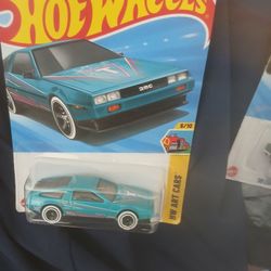 Hotwheels Delorian