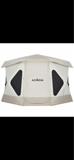 NEW Acacia Space Tent XL | 4–6 Person Instant Pop-Up Family Camping Tent | Waterproof | 2 Doors | 8 Windows