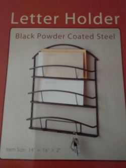 Letter holder