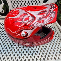 Fox Racing MX/Off Road/ ATV Kids Dot Helmet 