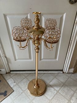 Pending 5-candle candelabra 36x13