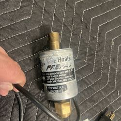 Heater For Co2 Tank And Regulator