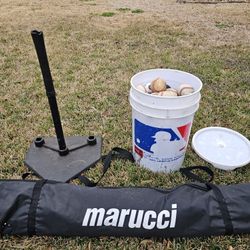 Baseball Combo (Balls, Hitting Net & Tee)