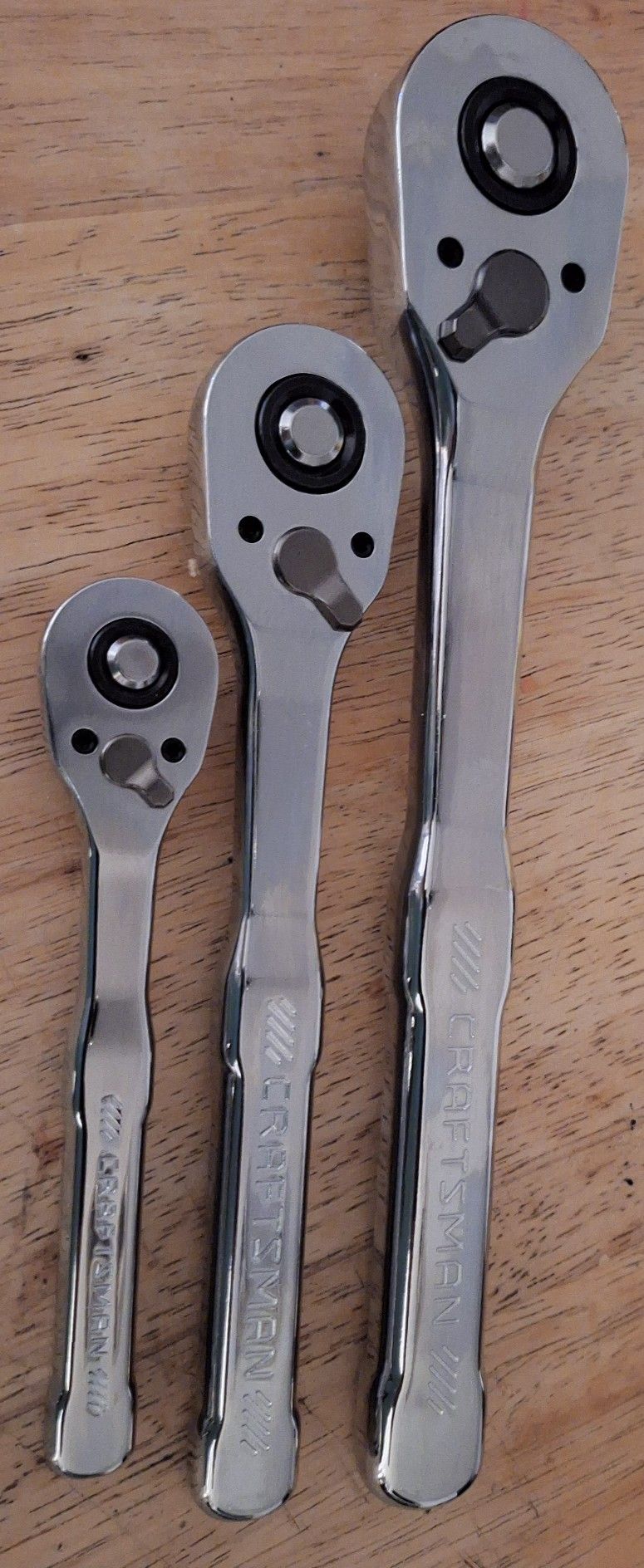 CRAFTSMAN 1/4", 3/8", 1/2" RATCHETS