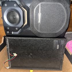 Two Panasonic Speakers sb-ak12