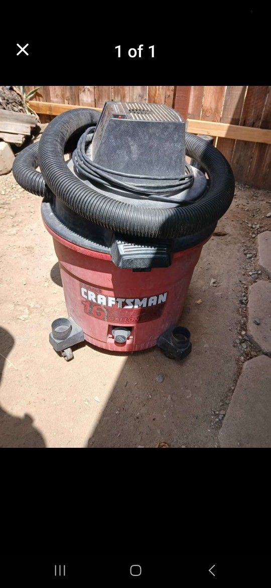 16g Shop Vac $30