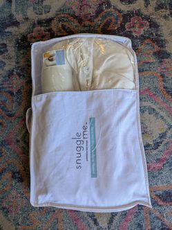 Snuggleme Organic Baby infant lounger plus cover