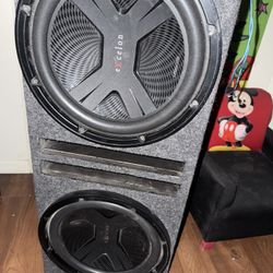 12” Subs & Amp