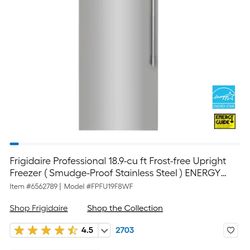 Freezer Frigidaire