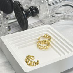 Ring And earrings Set