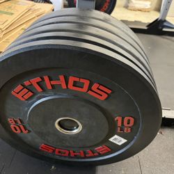 Ethos rubber bumper plates hot sale