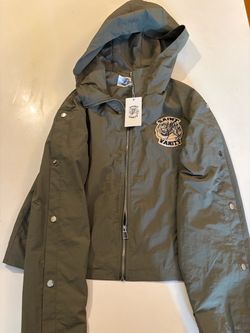 Saint Vanity Olive Green Hooded Zip Jacket